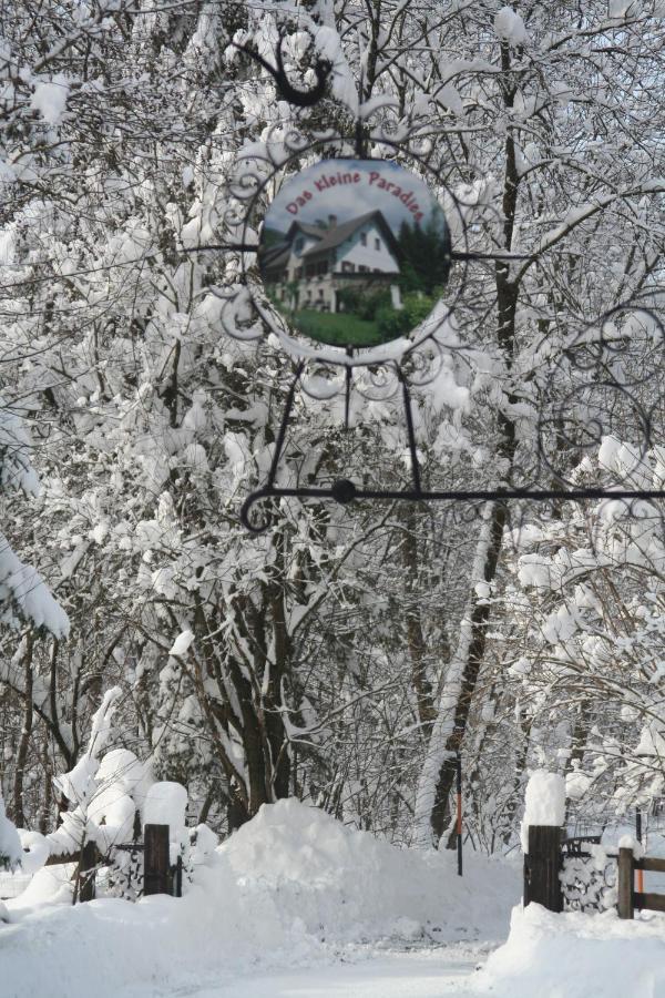 Das Kleine Paradies Hermagor-Pressegger See Exteriör bild